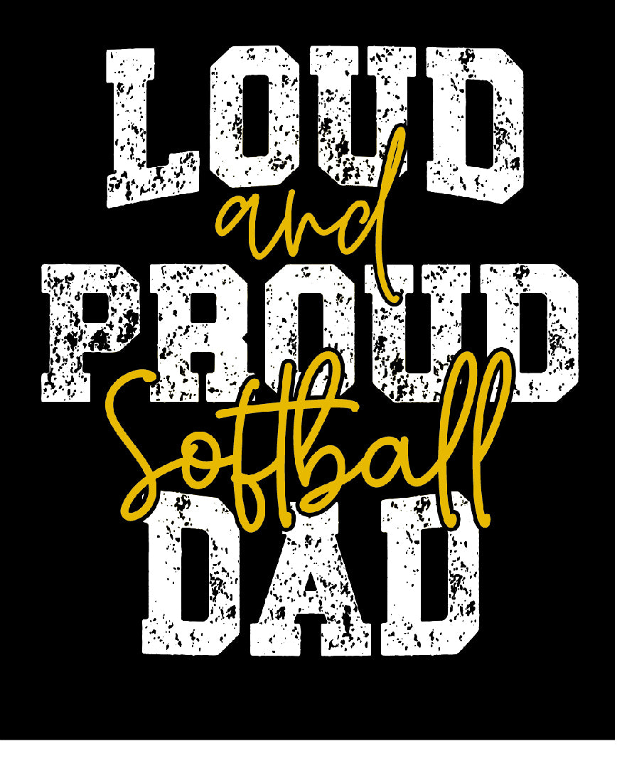 Softball Mom, Brother, Sister, Dad, Grandma