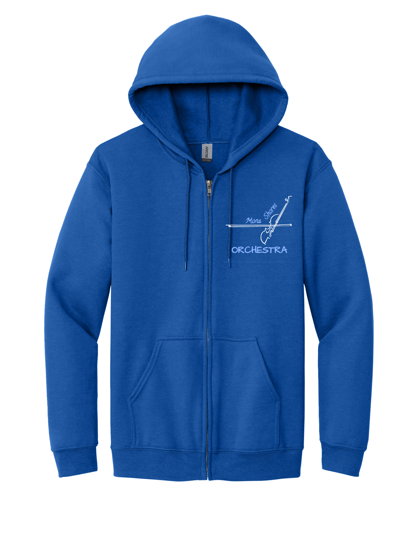 Mona Shores Orchestra Zip-Up Sweatshirt