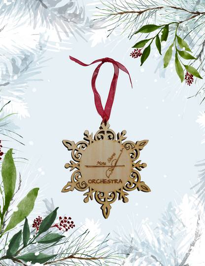Mona Shores Orchestra Ornament