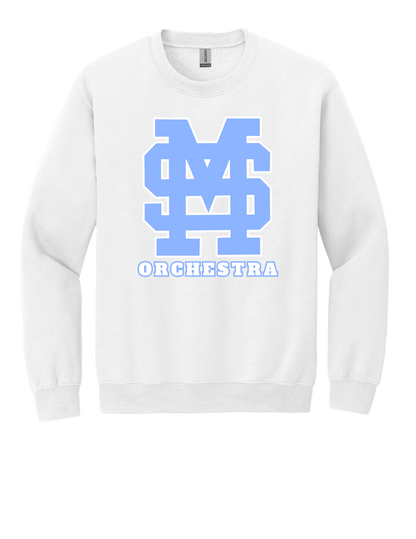 Mona Shores Orchestra Heavy Blend Crew Neck Sweatshirt - Youth