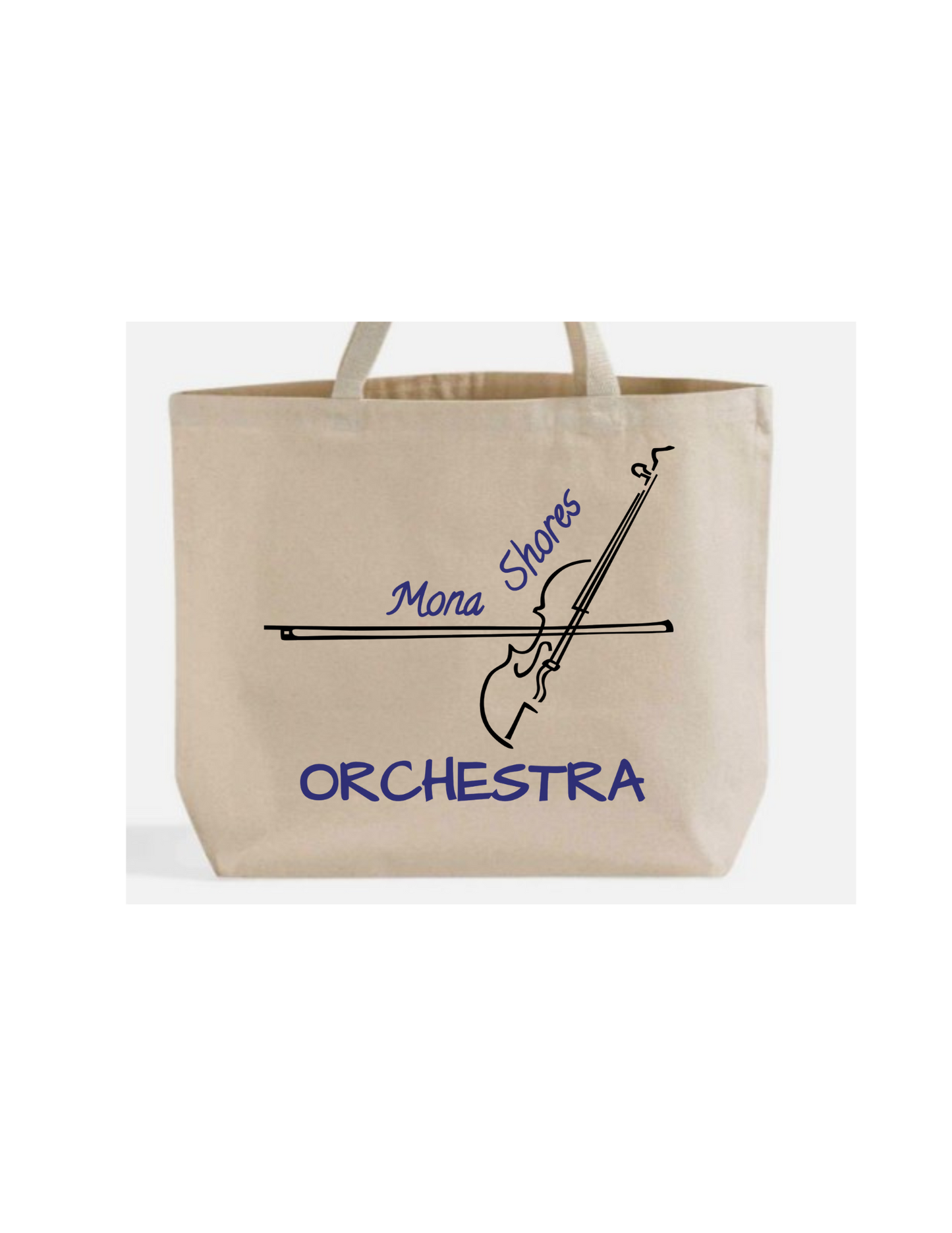 Mona Shores Orchestra Tote Bag