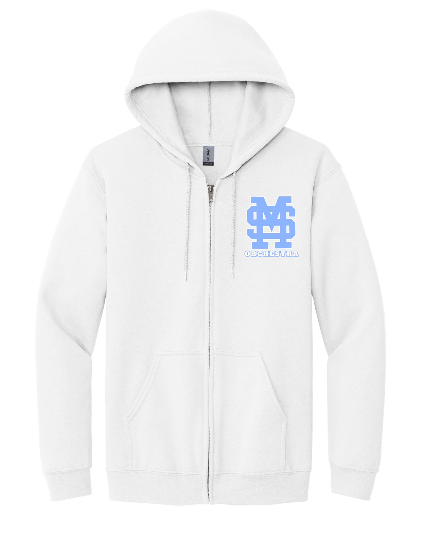 Mona Shores Orchestra Zip-Up Sweatshirt