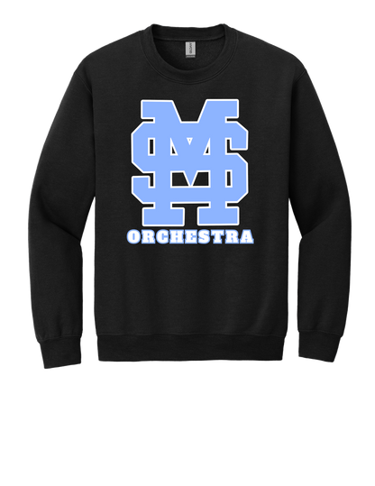 Mona Shores Orchestra Heavy Blend Crew Neck Sweatshirt - Youth