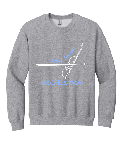 Mona Shores Orchestra Heavy Blend Crew Neck Sweatshirt - Youth