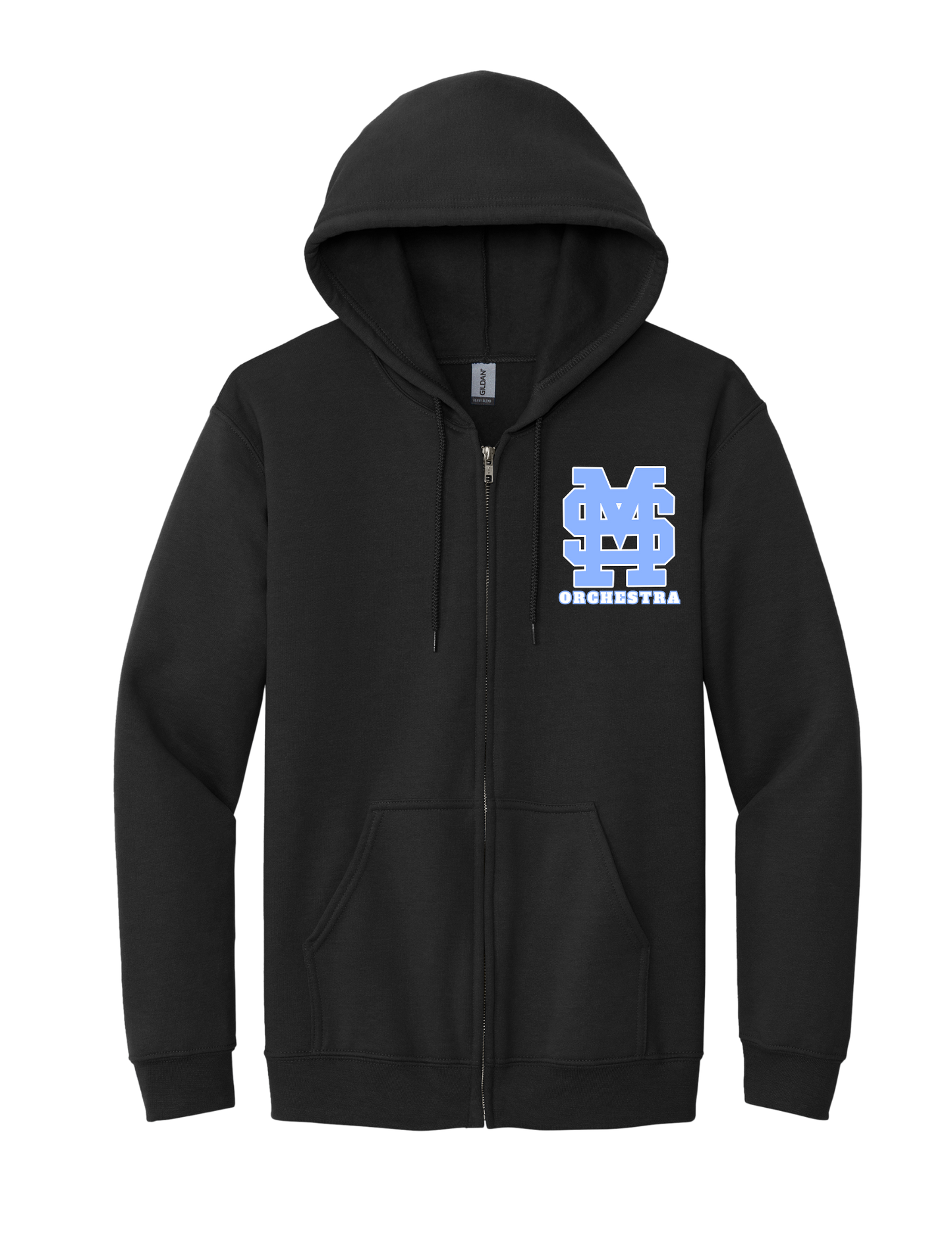 Mona Shores Orchestra Zip-Up Sweatshirt