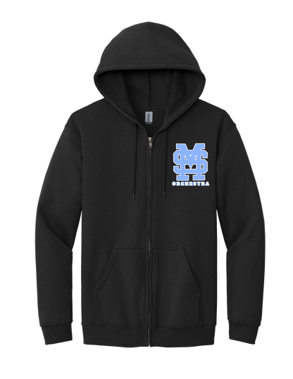 Mona Shores Orchestra Zip-Up Sweatshirt