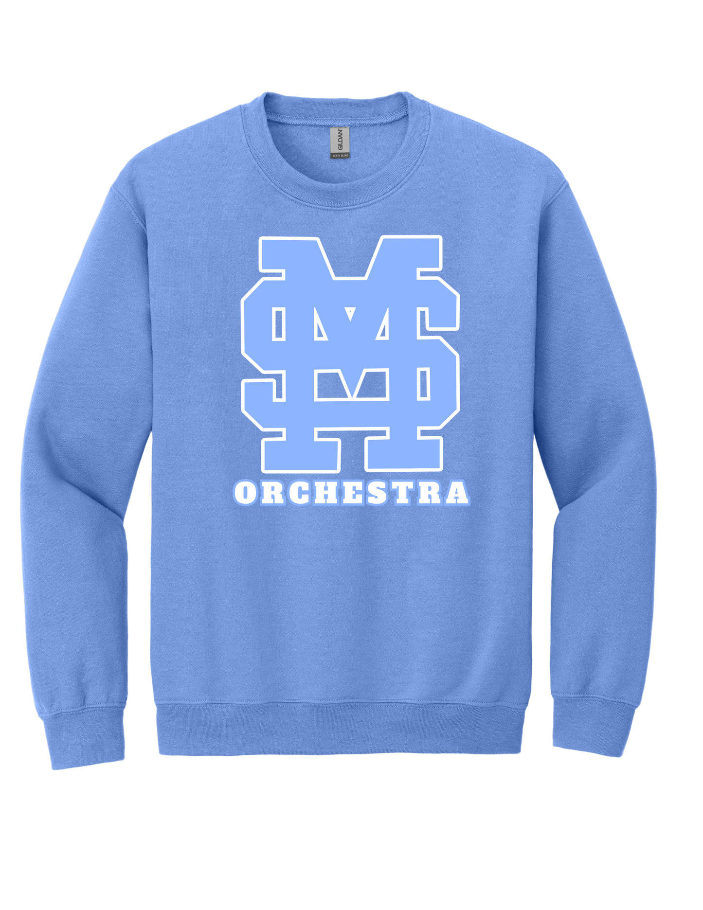 Mona Shores Orchestra Heavy Blend Crew Neck Sweatshirt