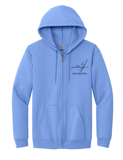 Mona Shores Orchestra Zip-Up Sweatshirt