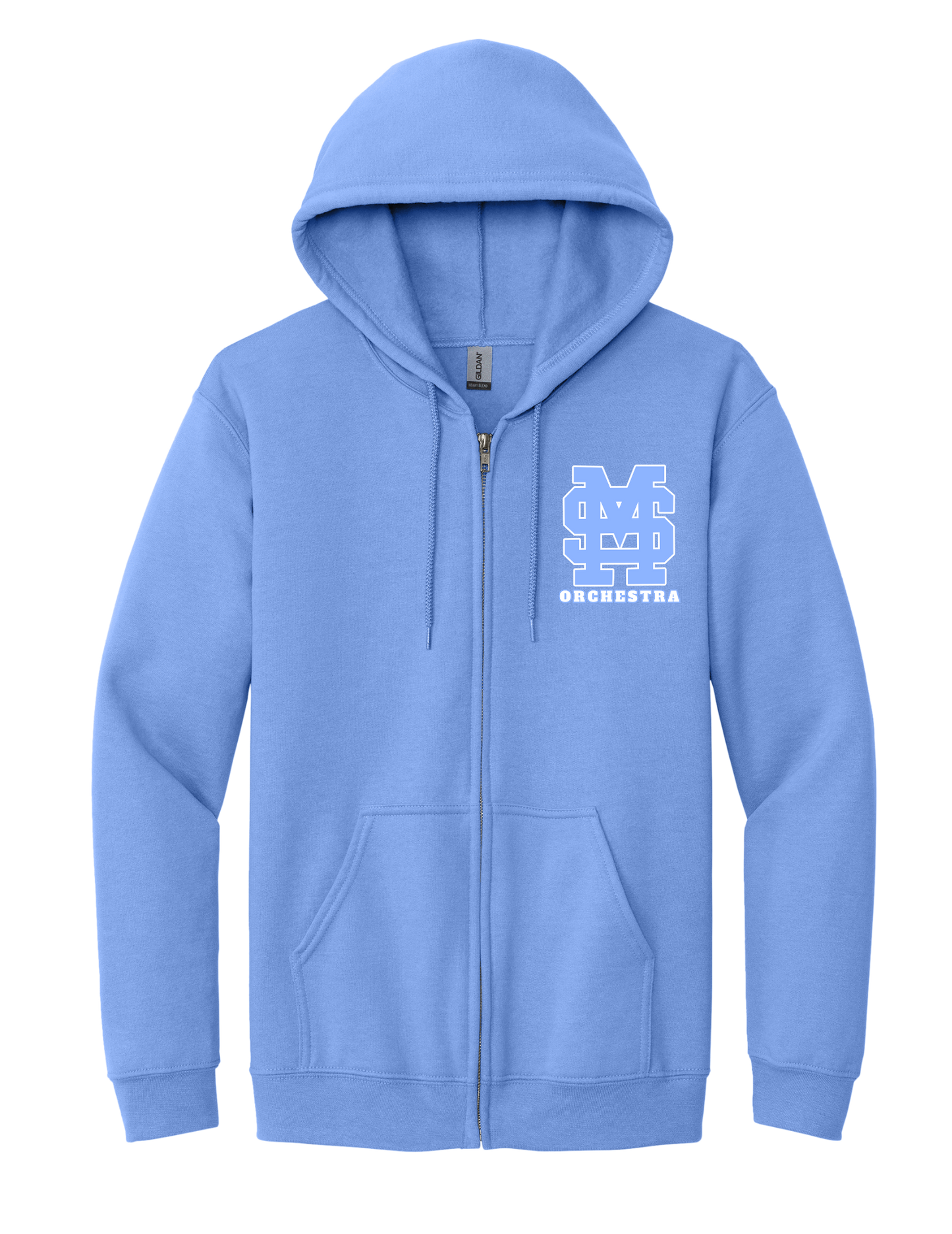 Mona Shores Orchestra Zip-Up Sweatshirt