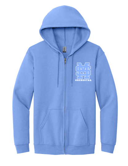 Mona Shores Orchestra Zip-Up Sweatshirt