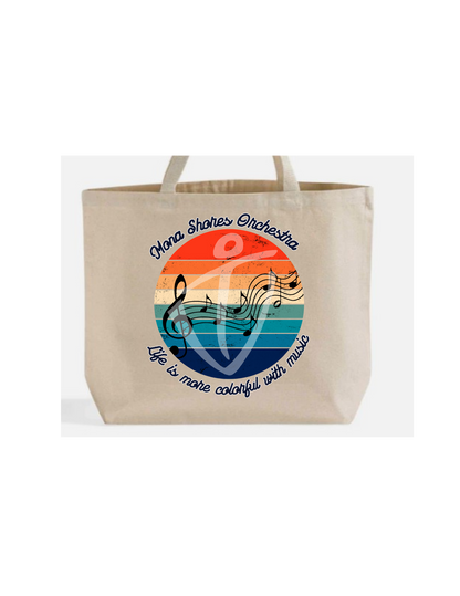 Mona Shores Orchestra Tote Bag