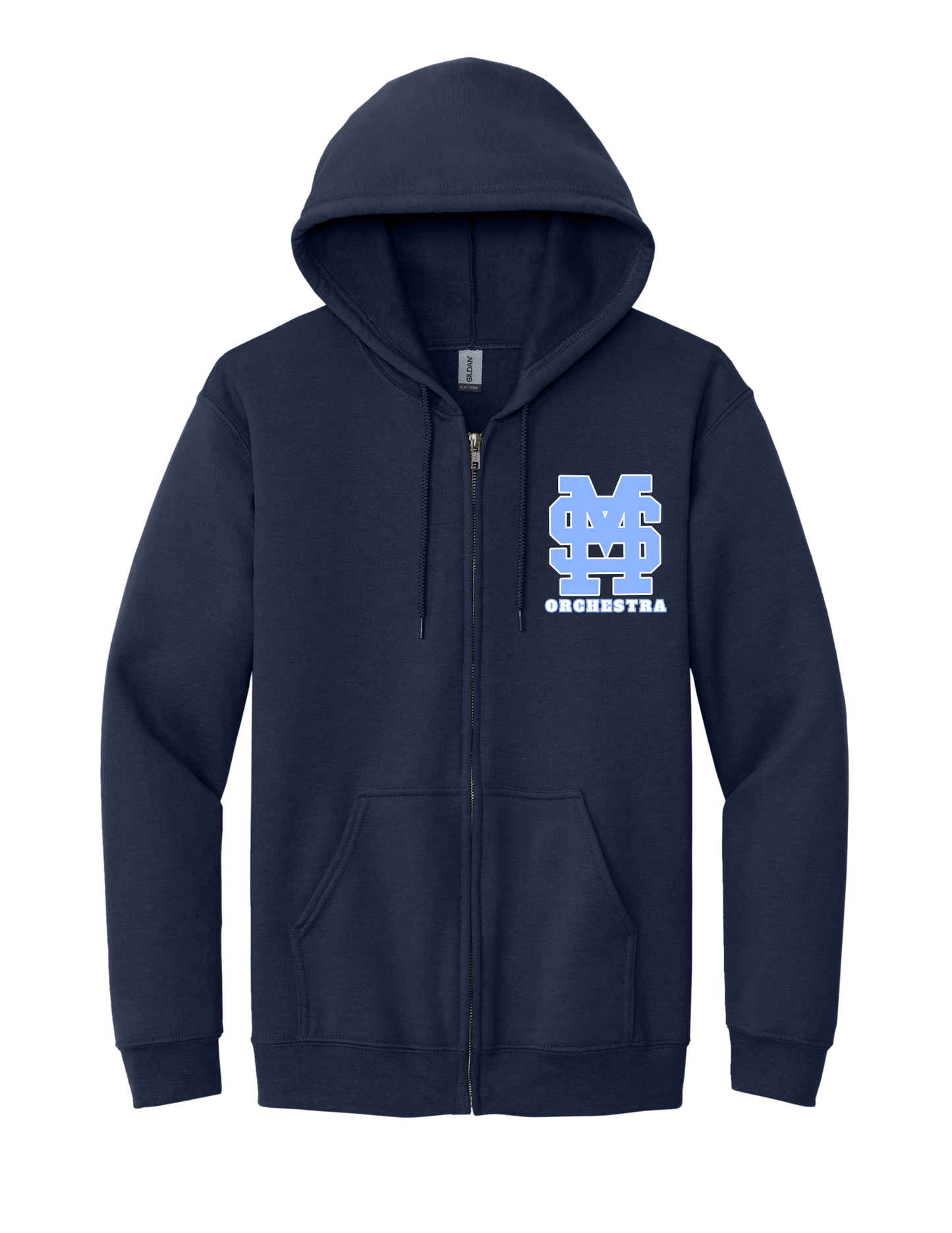 Mona Shores Orchestra Zip-Up Sweatshirt