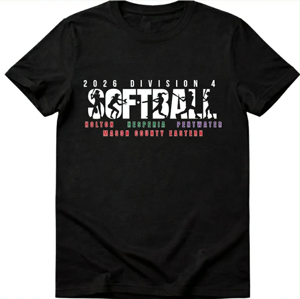 2026 Holton Varsity Softball District Tournament Shirt