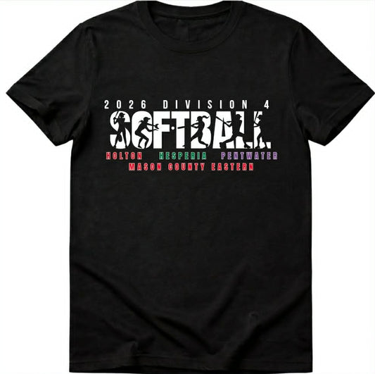 2026 Holton Varsity Softball District Tournament Shirt