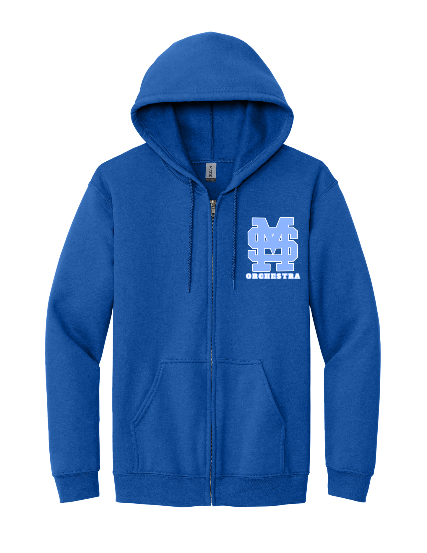 Mona Shores Orchestra Zip-Up Sweatshirt
