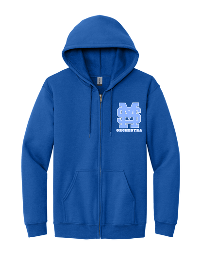 Mona Shores Orchestra Zip-Up Sweatshirt