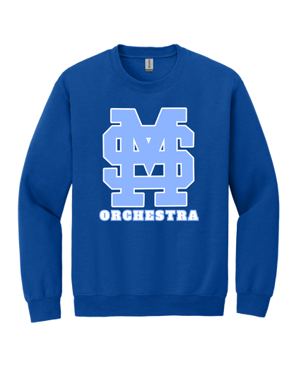 Mona Shores Orchestra Heavy Blend Crew Neck Sweatshirt - Youth