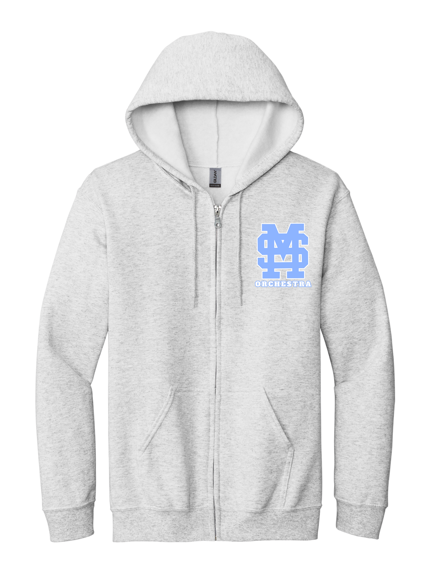 Mona Shores Orchestra Zip-Up Sweatshirt