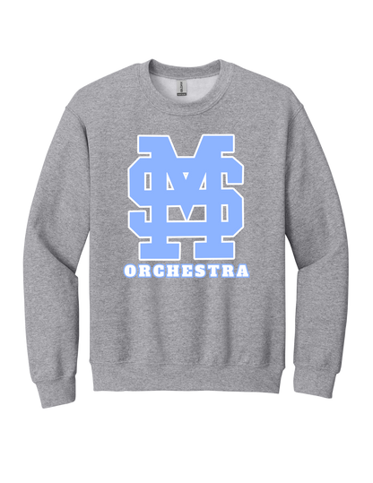 Mona Shores Orchestra Heavy Blend Crew Neck Sweatshirt - Youth