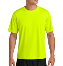 Moisture Wicking Safety Yellow Tshirt