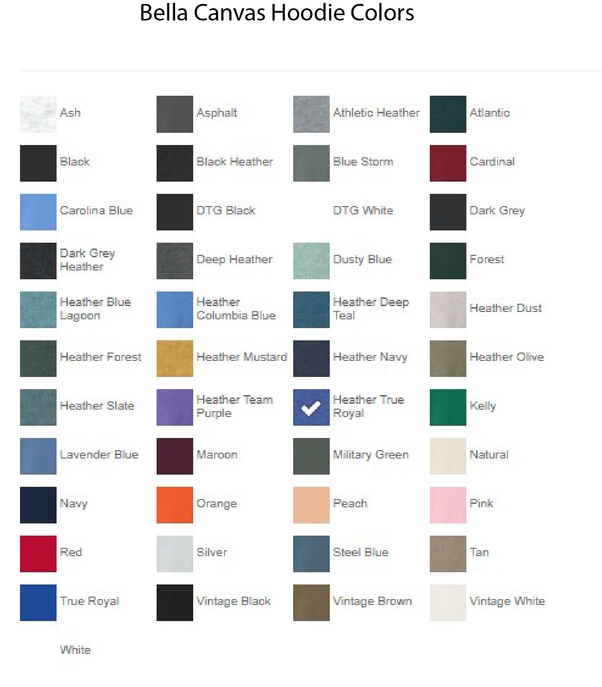 Custom Bella+Canvas Hoodie - Adult - Solid Colors