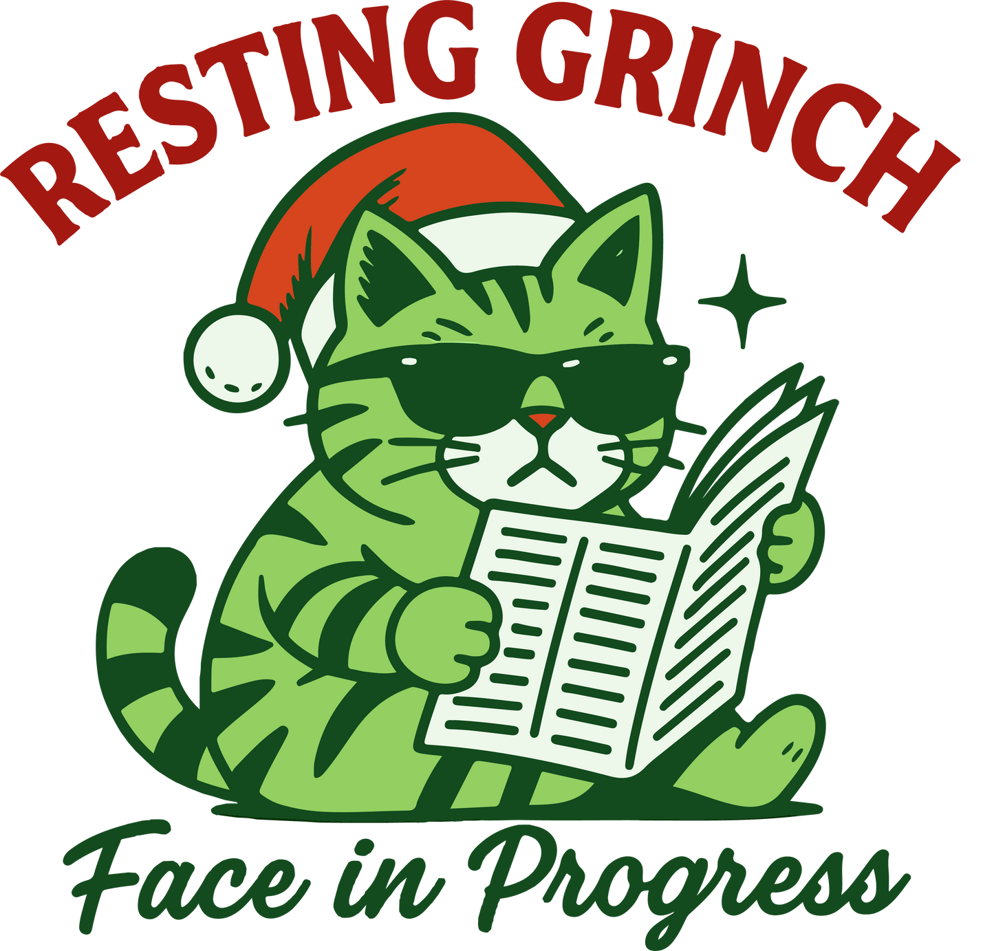 Resting Grinch Face In Progress