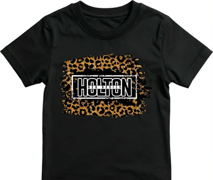 Holton Red Devils - Leopard On Black