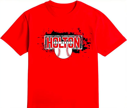 Holton Red Devils - Baseball on Red