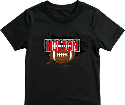 Holton Red Devils - Football on Black