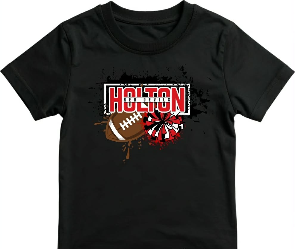 Holton Red Devils - Football Cheerleading