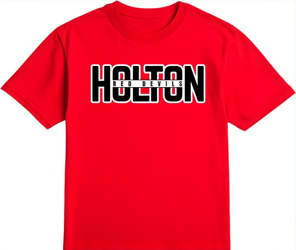 Holton Red Devils - Black Holton on Red