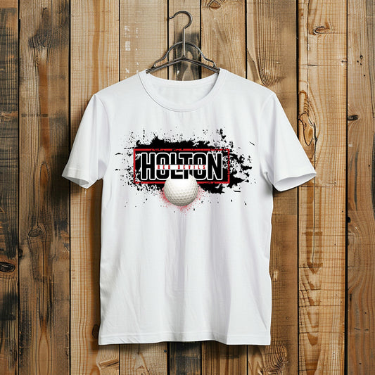 Holton Red Devils -  Golf - Black Splash