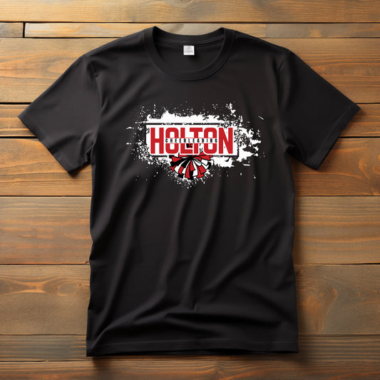 Holton Red Devils -  Cheer - White Splash