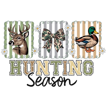 Hunting Season Deer Duck Bow