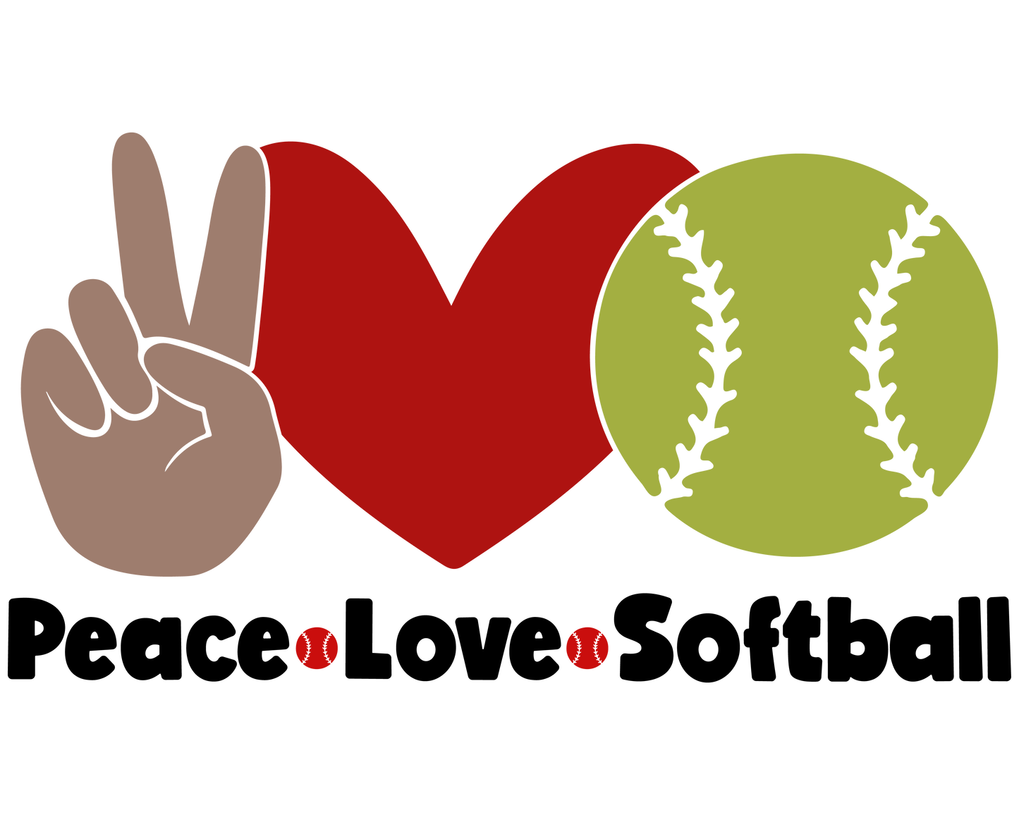 Softball Mom, Brother, Sister, Dad, Grandma