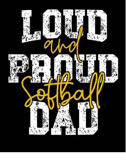 Softball Mom, Brother, Sister, Dad, Grandma