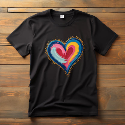 Valentines - Multi Colored Heart