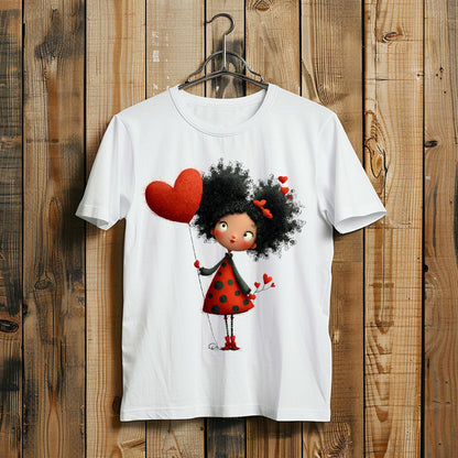 Valentines - Girl with Balloon