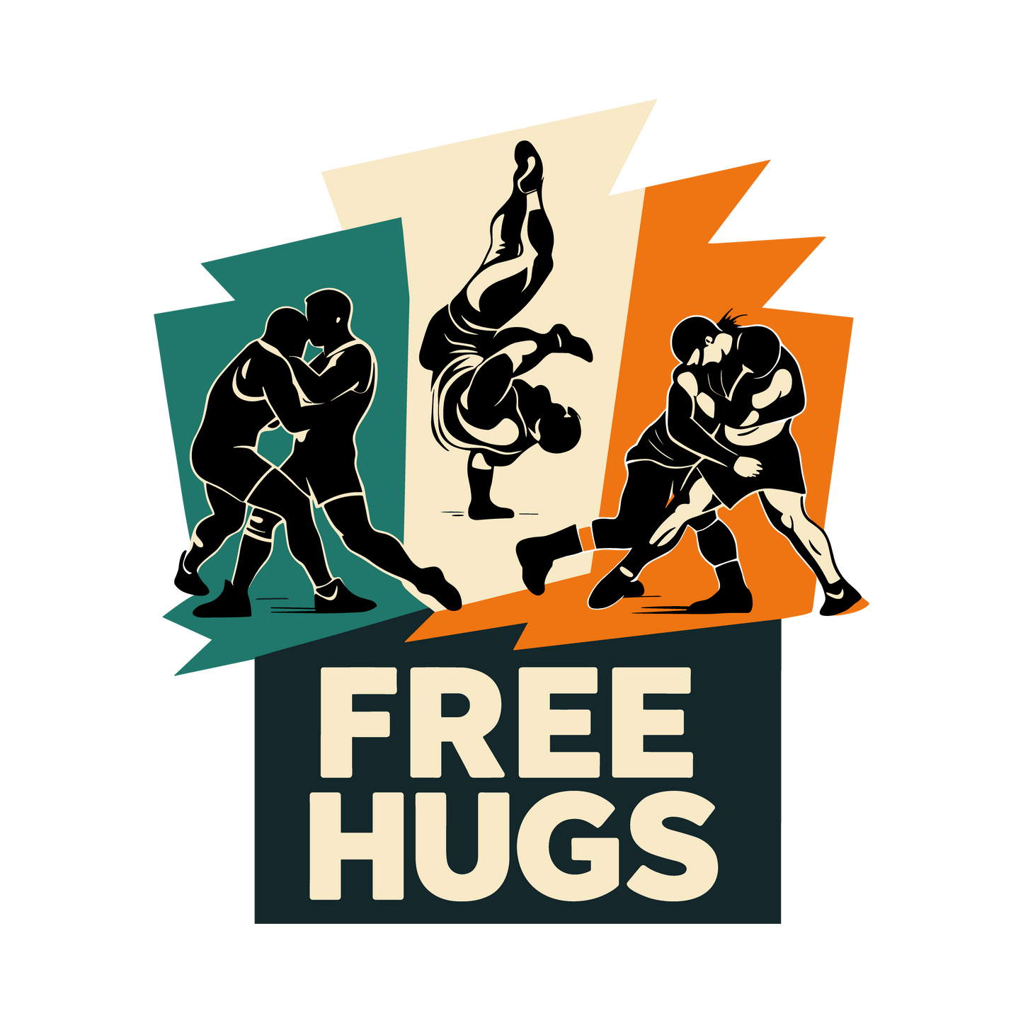 Wrestling - Free Hugs