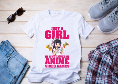 Just a Girl Who Loves Anime and Video Games