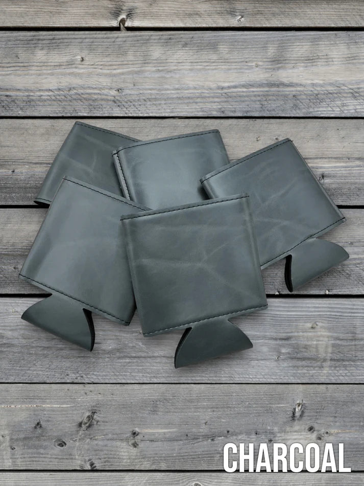 Laser Engraved Leatherette Koozie