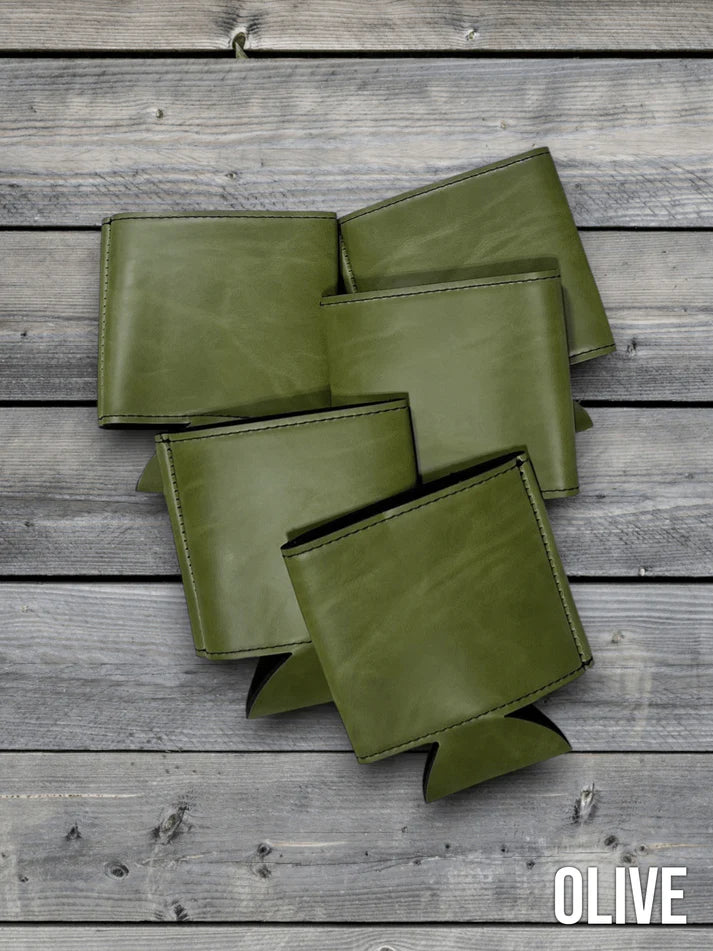 Laser Engraved Leatherette Koozie