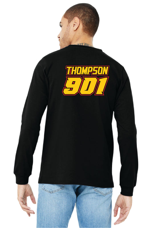 Thompson Racing - Black Long Sleeve Shirt