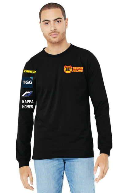 Thompson Racing - Black Long Sleeve Shirt