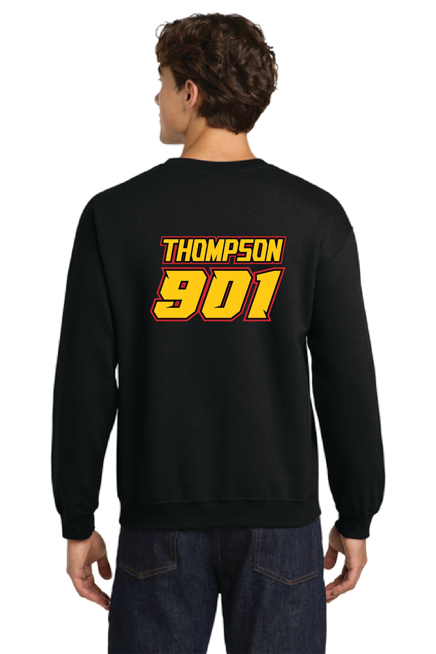 Thompson Racing - Black Crewneck Sweatshirt
