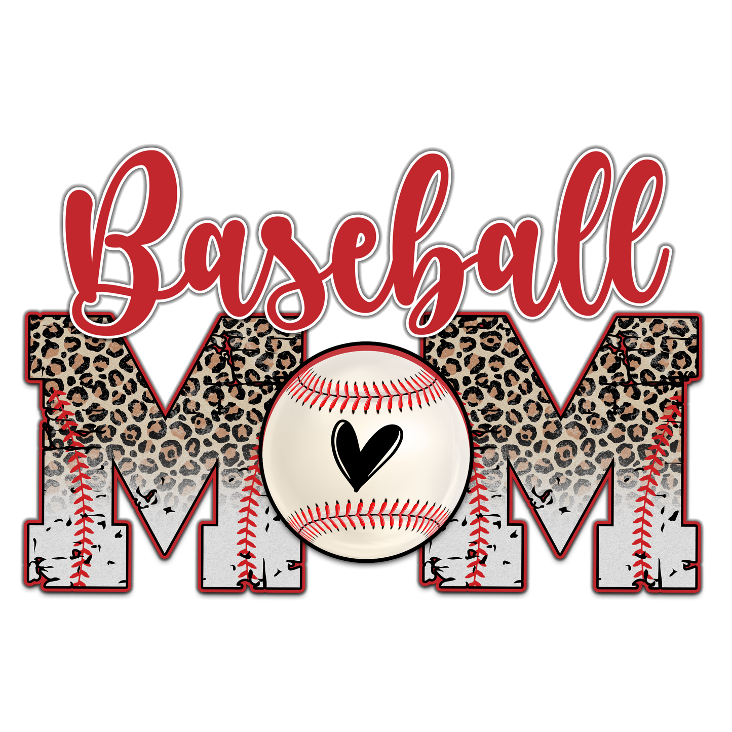 Baseball Mom DTF Transfer