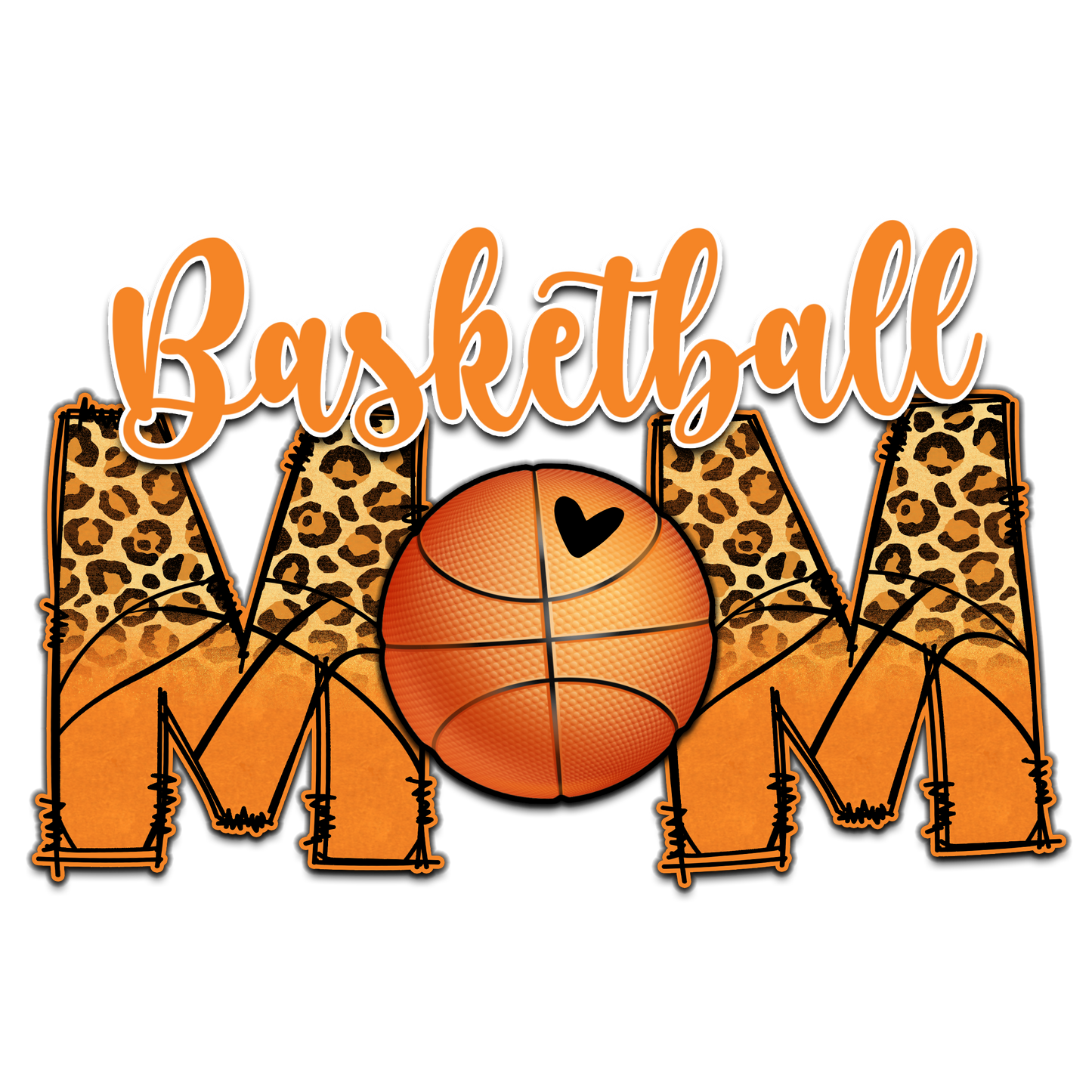 Basketball Mom DTF Transfer