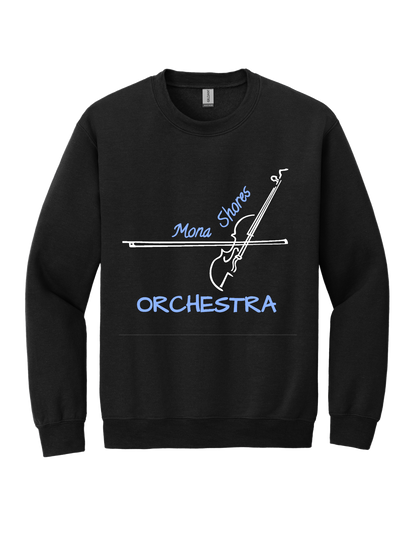 Mona Shores Orchestra Heavy Blend Crew Neck Sweatshirt - Youth
