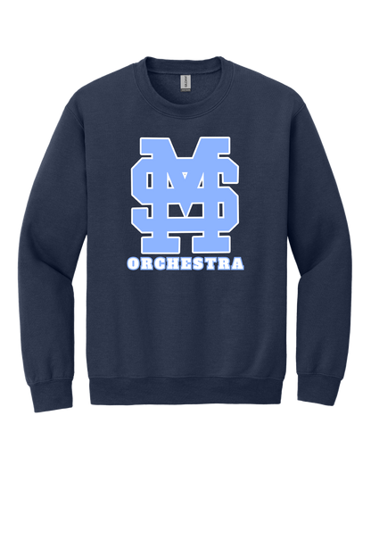 Mona Shores Orchestra Heavy Blend Crew Neck Sweatshirt - Youth