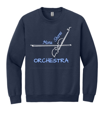 Mona Shores Orchestra Heavy Blend Crew Neck Sweatshirt - Youth